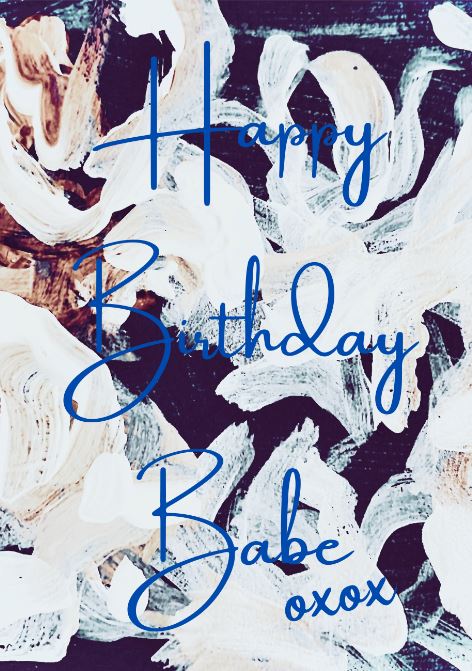 Birthday Babe Card